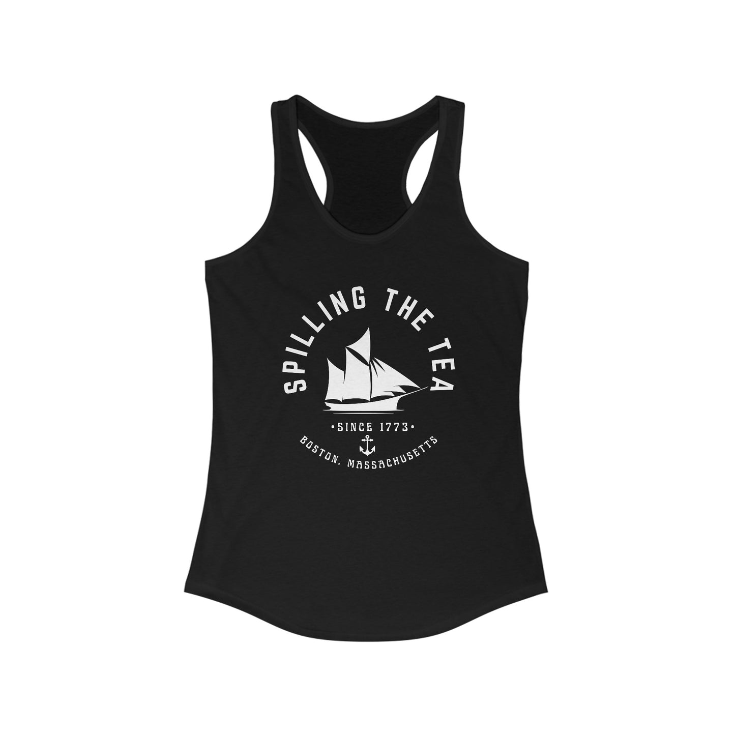 Spilling the Tea - Women's Ideal Racerback Tank