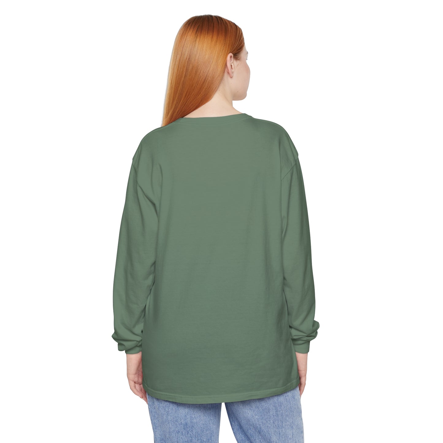 Merry & Bright Unisex Garment-dyed Comfort Colors Long Sleeve T-Shirt